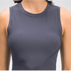 Hauts de sport pour femmes pour l'entraînement de yoga, remise en forme, course athlétique, personnaliser le gilet de gymnastique de grande taille pour les vêtements pour femmes