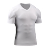T-shirt de sport à col en V pour hommes