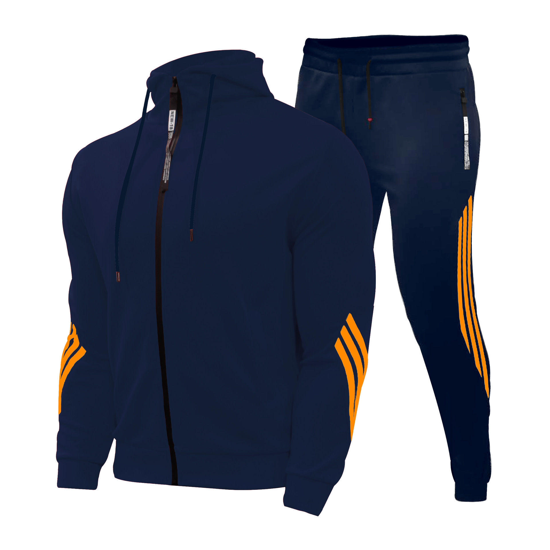Nouveaux vêtements de sport décontractés pour hommes Pull à capuche Les costumes de sport de course pour hommes et femmes peuvent être personnalisés avec LOGO