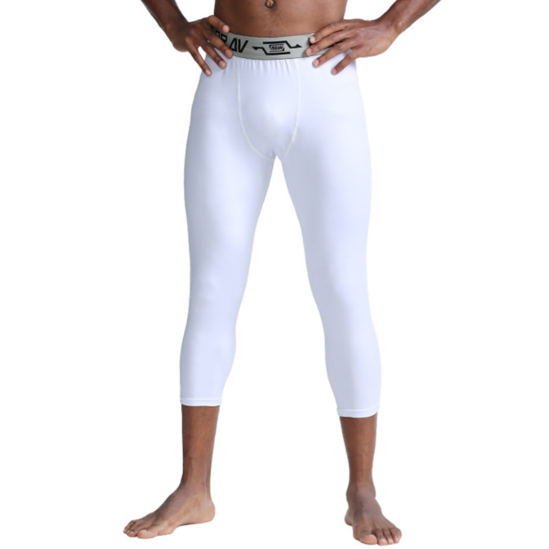 Personnalisez les nouveaux pantalons de fitness serrés extensibles et à séchage rapide pour hommes