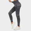 Femmes Yoga Leggings Personnalisé En Gros Taille Haute Butt Push Up Contrôle Du Ventre Gym Entraînement De Sport Sans Couture Legging À Séchage Rapide