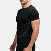 Nouvelle chemise d'extérieur à manches courtes T-shirt Entraînement de basket-ball Vêtements de sport pour hommes Yoga