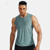 Personnaliser gilet ample Fitness gilet pour hommes musculation formation basket-ball vêtements de course T-shirts de sport pour hommes