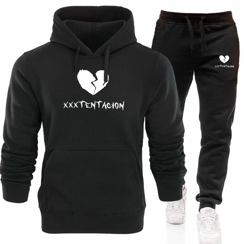 Pull Homme Et Femme Street Trend Plus Fleece Hoodie Suit
